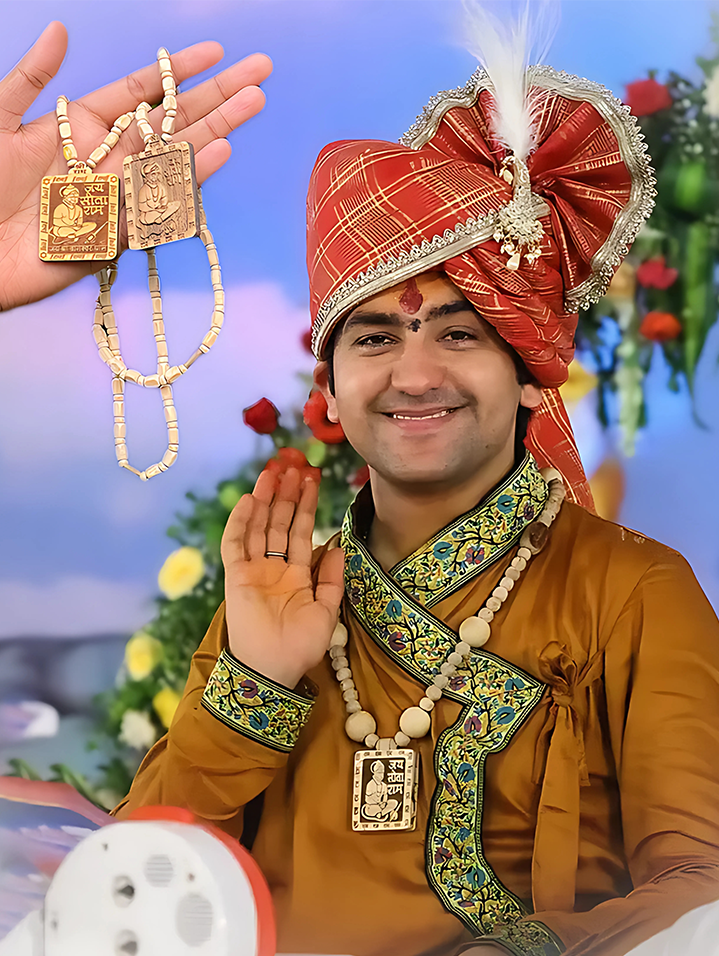 BUY 1 GET 1 FREE Bageshwar Dham Authentic Tulsi Mala (100% Original Tulsi beads)