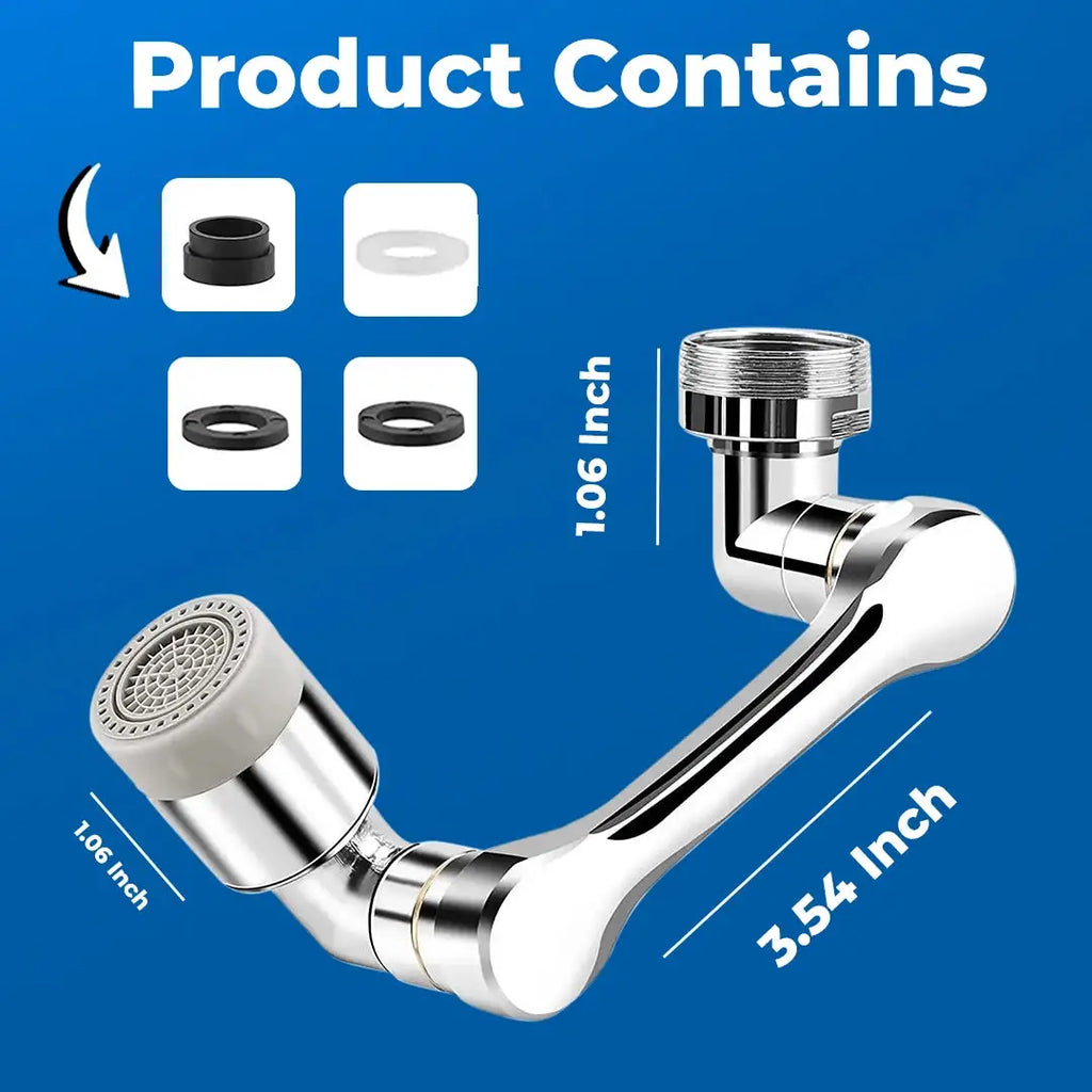 BigBazaar18™ Stainless Steel Rotating Faucet-Tap Extender
