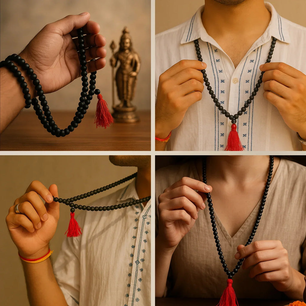 Karungali Malai with 108