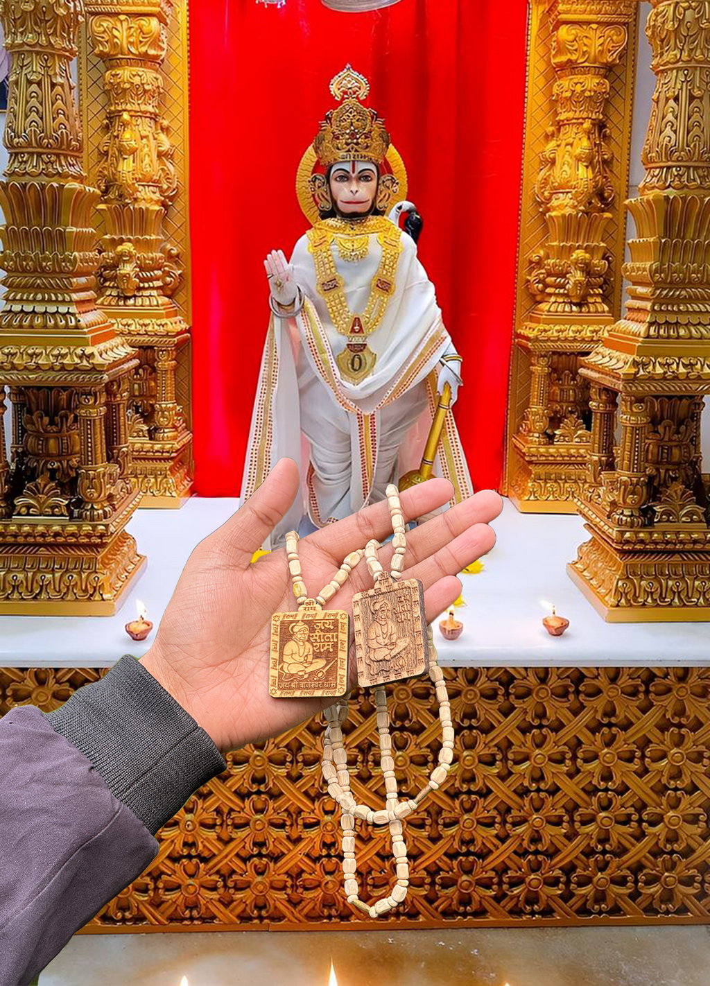 Buy 1 GET 3 Bageshwar Dham 100% Authentic Tulsi Mala