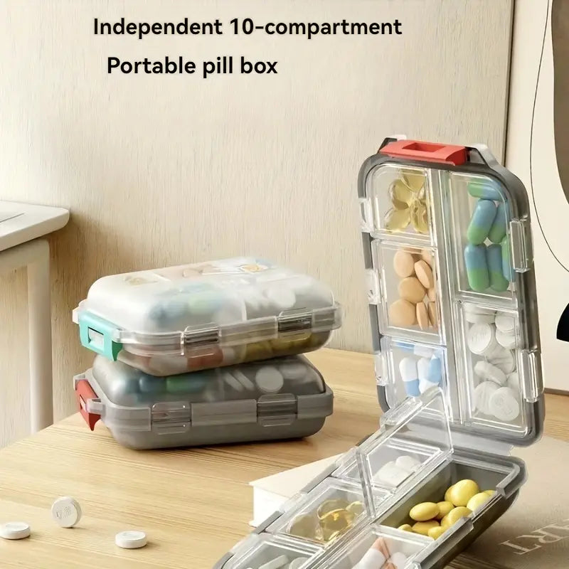 (BUY 1 GET 1 FREE) Recommended by  Doctors 7-Day Pill Organizer - Dustproof & Moisture-Proof